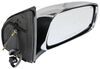 replacement standard mirror electric k-source side - textured black/chrome passenger