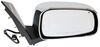 replacement standard mirror k-source side - electric textured black/chrome passenger