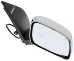 K-Source Replacement Side Mirror - Electric - Textured Black/Chrome - Passenger Side                
