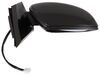 replacement standard mirror electric k-source side - electric/heat w signal memory camera black passenger