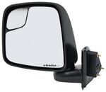 K-Source Replacement Side Mirror - Manual w/ Spotter Mirror - Textured Black - Driver Side          