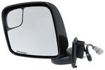 K-Source Replacement Side Mirror - Electric/Heat w Spotter Mirror - Black - Driver                  