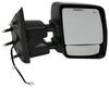 K-Source Custom Extendable Towing Mirror - Electric/Heat - Textured Black/Chrome - Passenger Side