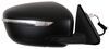 K-Source Replacement Side Mirror - Electric w/ Turn Signal - Textured Black - Passenger Side Black,Paint to Match KS68137N
