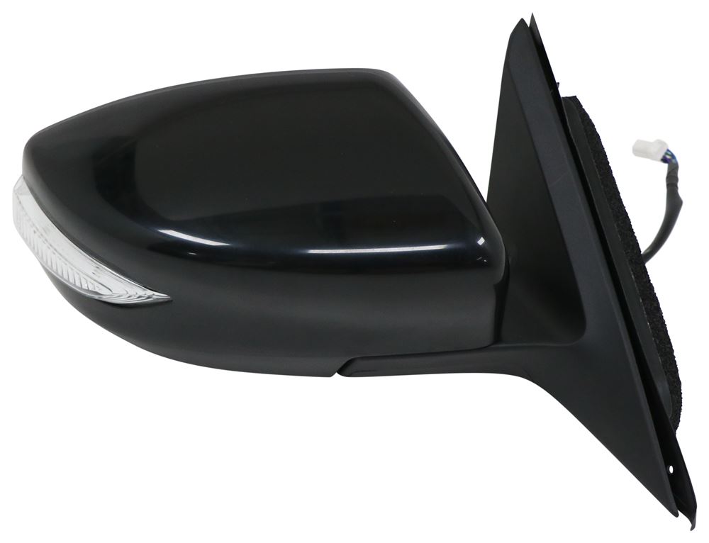 2015 Nissan Altima K-Source Replacement Side Mirror - Electric/Heat w Signal - Textured Black 2015 Nissan Altima Passenger Side Mirror Replacement