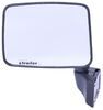 replacement standard mirror non-heated k-source side - manual black driver