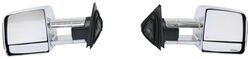 K-Source Custom Extendable Towing Mirrors - Electric/Heat w Turn Signal - Black/Chrome - Pair       