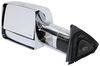 full replacement mirror electric k-source custom extendable towing - electric/heat w turn signal black/chrome driver