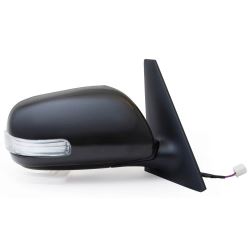 K-Source Replacement Side Mirror - Electric w/ Turn Signal - Black - Passenger Side                 