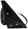 replacement standard mirror turn signal/puddle lamp k-source side - electric/heat w signal textured black driver