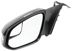 K-Source Replacement Side Mirror - Electric/Heat w Signal, Spotter Mirror - Black - Driver          