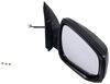 replacement standard mirror heated k-source side - electric/heated textured black passenger