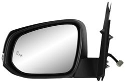 K-Source Replacement Side Mirror - Electric/Heat w Signal, BSDS - Black/Chrome - Driver Side        