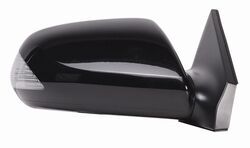 K-Source Replacement Side Mirror - Electric w/ Turn Signal - Black - Passenger Side                 