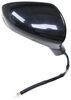 replacement standard mirror electric k-source side - electric/heat w signal lamp black passenger