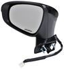 replacement standard mirror turn signal/puddle lamp k-source side - electric/heat w signal black driver