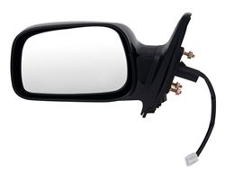 K-Source Replacement Side Mirror - Electric - Black - Driver Side                                   