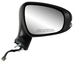 K-Source Replacement Side Mirror - Electric/Heat w Signal, Lamp, Memory - Black - Passenger Side    