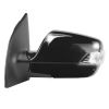 K-Source Replacement Side Mirror - Electric/Heat w Signal, Memory - Textured Black - Driver Side Single Mirror KS75028K