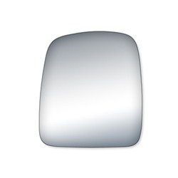 K-Source Replacement Glass for Factory Side Mirror - Manual, Electric/Heated - Driver Side          