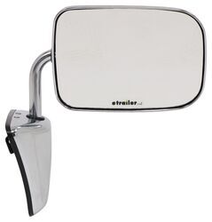 K-Source Replacement Side Mirror - Manual - Chrome - Driver or Passenger Side                       