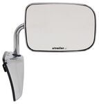 K-Source Replacement Side Mirror - Manual - Chrome - Driver or Passenger Side                       