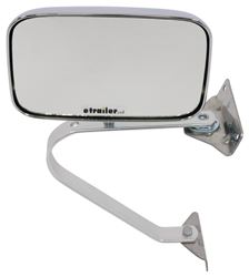 K-Source Replacement Side Mirror - Manual - Chrome - Driver or Passenger Side                       