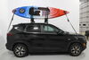 2023 kia seltos  kayak clamp on kuat class 4 v2 roof rack w/ tie-downs - j-style folding universal mount gray