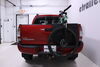 2015 toyota tacoma  tailgate pad 15mm thru-axle 20mm 9mm axle kuat huk half bike for trucks - 2 bikes 25 inch wide