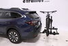 2023 subaru outback wagon  tilt-away rack 2 bikes in use