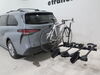 2022 toyota sienna  tilt-away rack 4 bikes in use