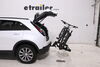 2023 cadillac xt4  tilt-away rack 2 bikes on a vehicle