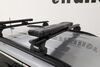 2024 jeep compass  roof rack fixed kuat switch 4 ski and snowboard carrier - pairs of skis or 2 boards