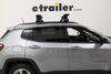 2024 jeep compass  roof rack clamp-on on a vehicle