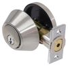 entry door deadbolts valterra deadbolt lock for rvs - single cylinder stainless steel 1 inch throw