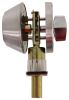 entry door lock core only valterra deadbolt for rvs - single cylinder stainless steel 1 inch throw