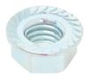 trailer cargo organizers grade 5 hex flange nut - zinc