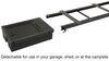 cargo bins chassis mount lippert underchassis double bin storage unit for rvs - 96 inch long