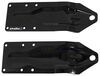 camper tie-downs hardware replacement front anchor plates for happijac truck-mounted - qty 2