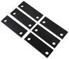 camper tie-downs replacement front anchor plates for happijac truck-mounted - qty 2