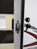 Global Link RV Entry Door Locking Latch Kit with Keyed Alike Option - Black 2 Keys 295-000019