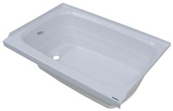 Better Bath RV Bathtub - Left Hand Drain - 40-1/4" Long x 24" Wide - White - LC209673