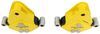 equalizers double eye springs equa-flex cushioned - tandem axle 6k to 8k