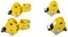equalizer upgrade kit 5-1/2 inch long equa-flex cushioned equalizers w/ never fail bushings - double eye springs triple axle 3k to 6k