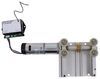 wall mount motorized lippert rv tv lift w/ remote control - 100 lb capacity aluminum