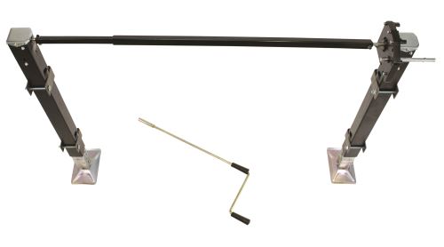 Lippert Manual Landing Gear Set with Handle - Weld On - 37