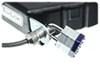 utility lock toylok retractable cable with padlock - 15' nylon case