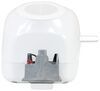 rv awnings head assembly - power replacement idler for solera with built-in speakers plain style white