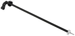 Replacement Right-Side Head and Roll Bar for Solera RV Slide-Out Awnings - Black - LC34FR