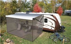 Solera Screen Room for 10' Wide RV Awnings - Tan Mesh - LC362213